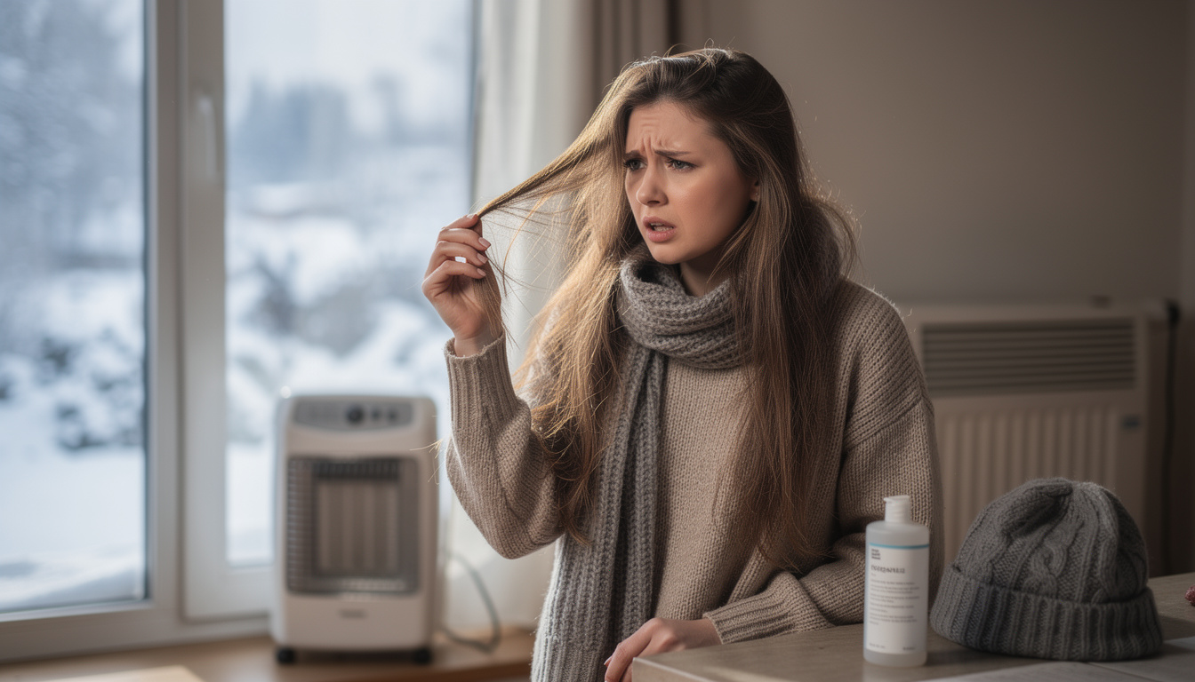 Attenzione: 4 abitudini invernali che stanno danneggiando i tuoi capelli