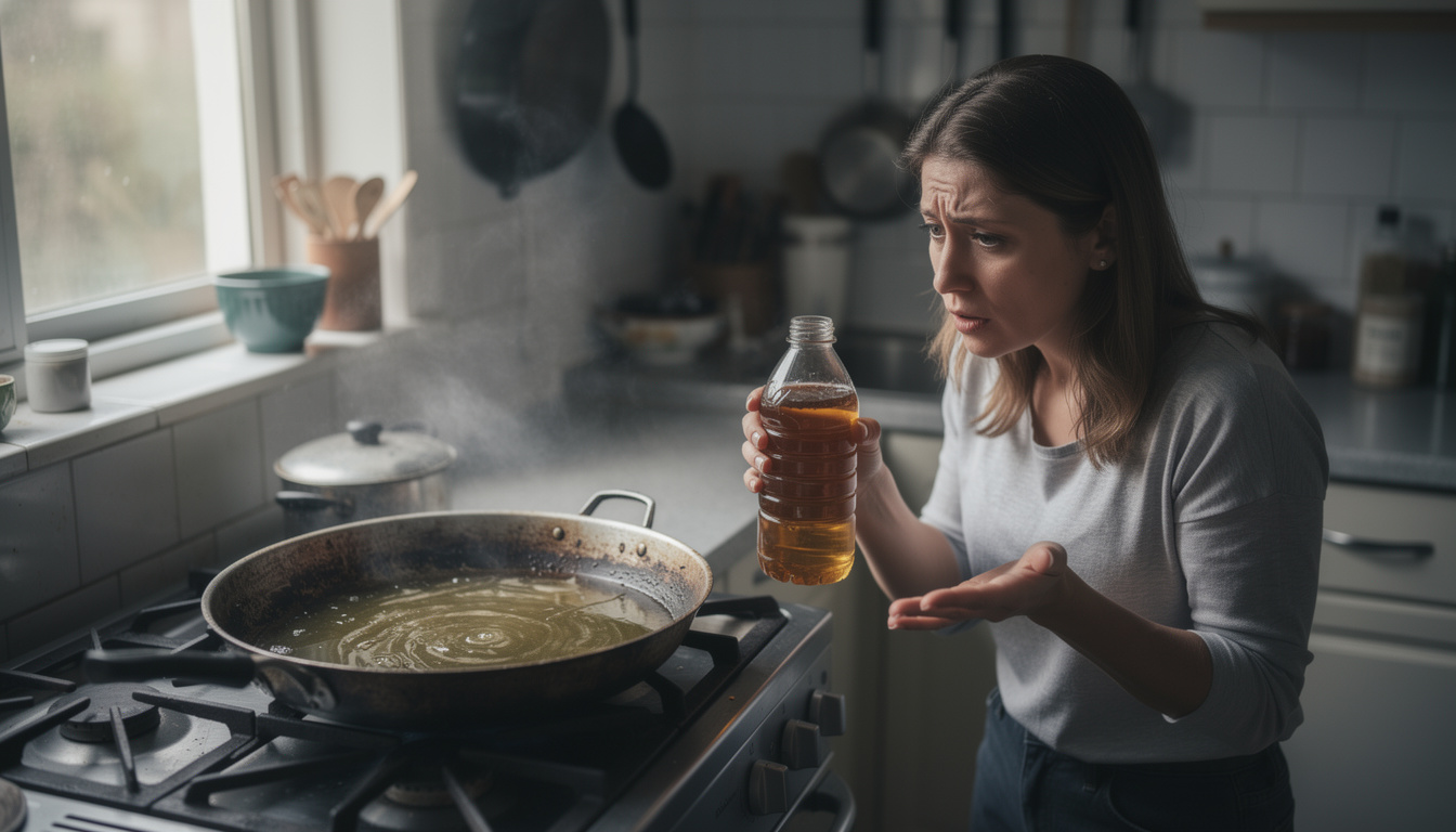 Ecco perché non dovresti mai riutilizzare l’olio della frittura due volte