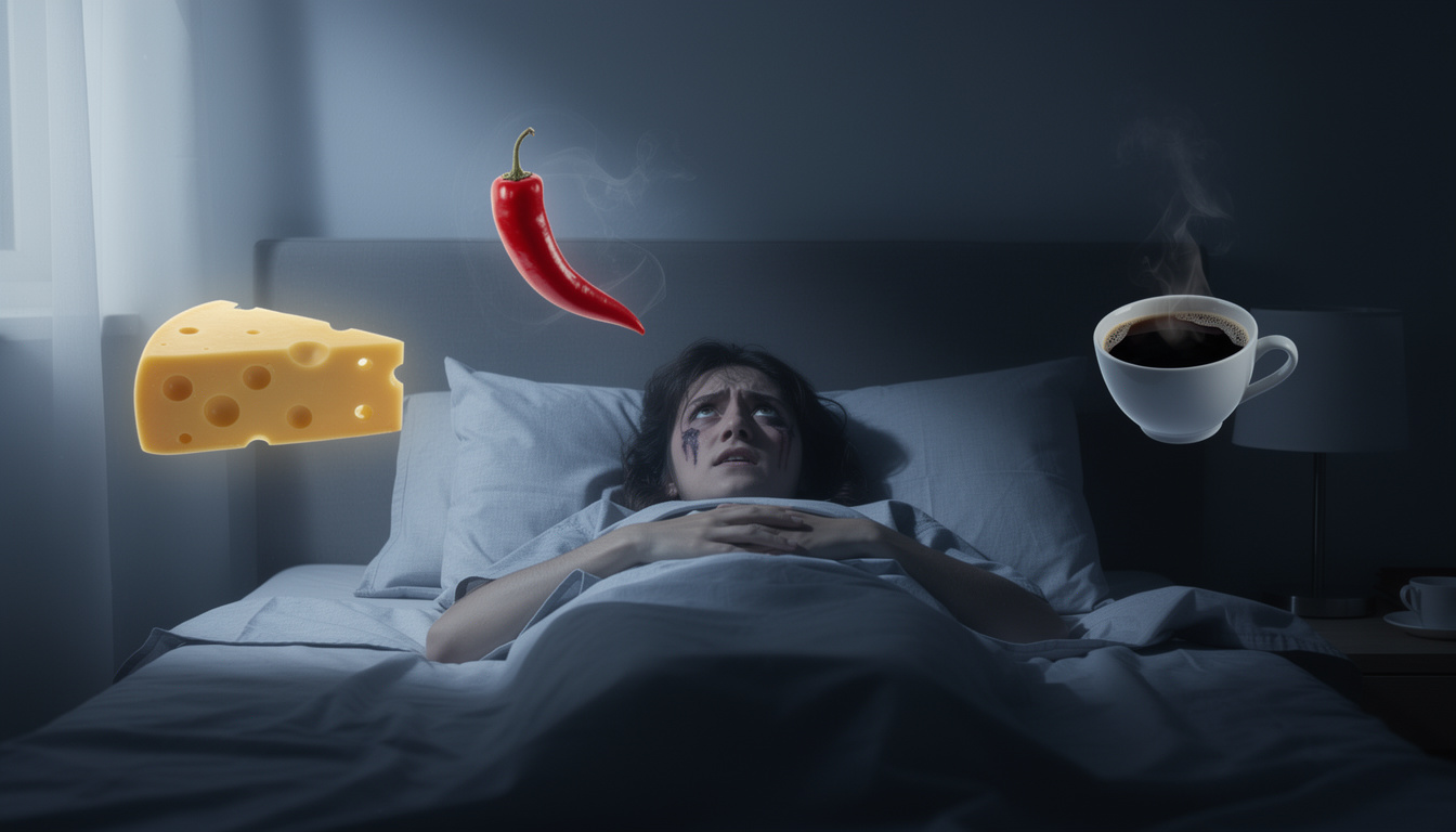 I 3 cibi che causano incubi e risvegli notturni (la lista che ignori)