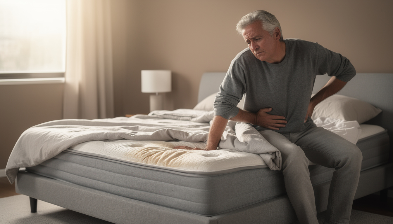 I 3 segnali che il tuo materasso ti sta causando mal di schiena