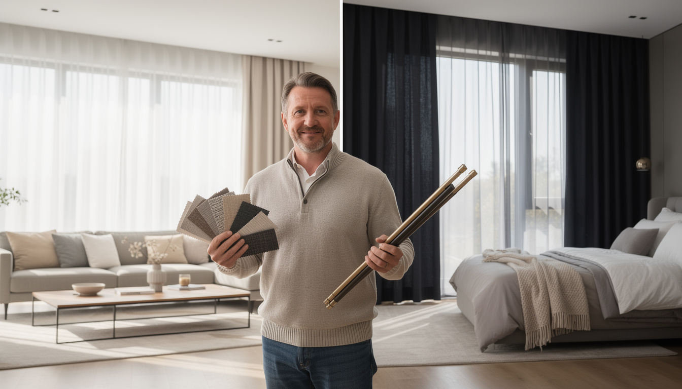 Il consiglio dell’architetto per scegliere le tende giuste per ogni stanza