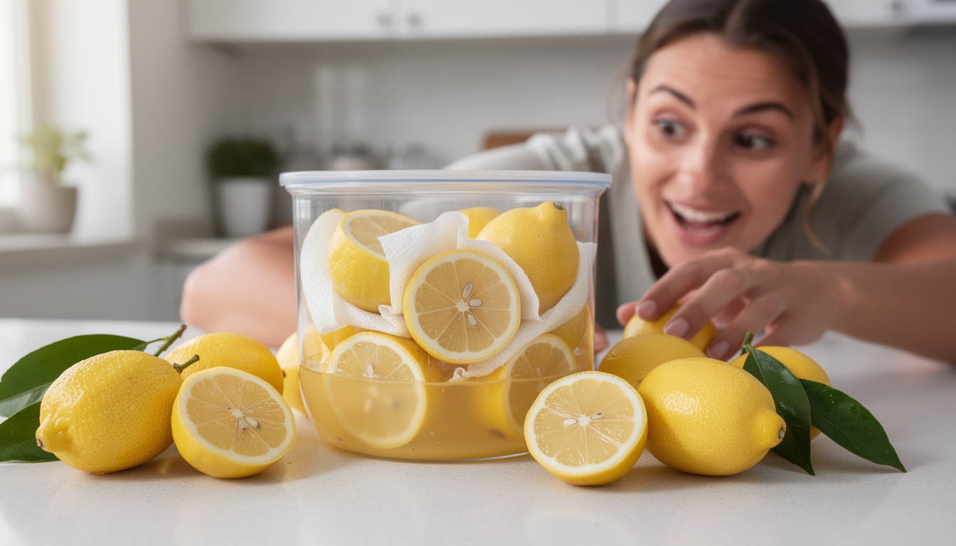 Il trucco per far durare i tuoi limoni freschi per mesi: usalo subito