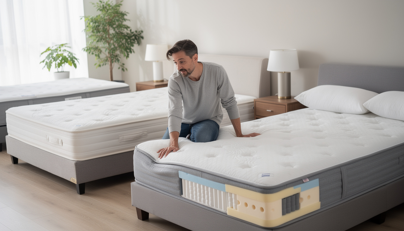 La guida essenziale per capire la differenza tra i vari tipi di materassi