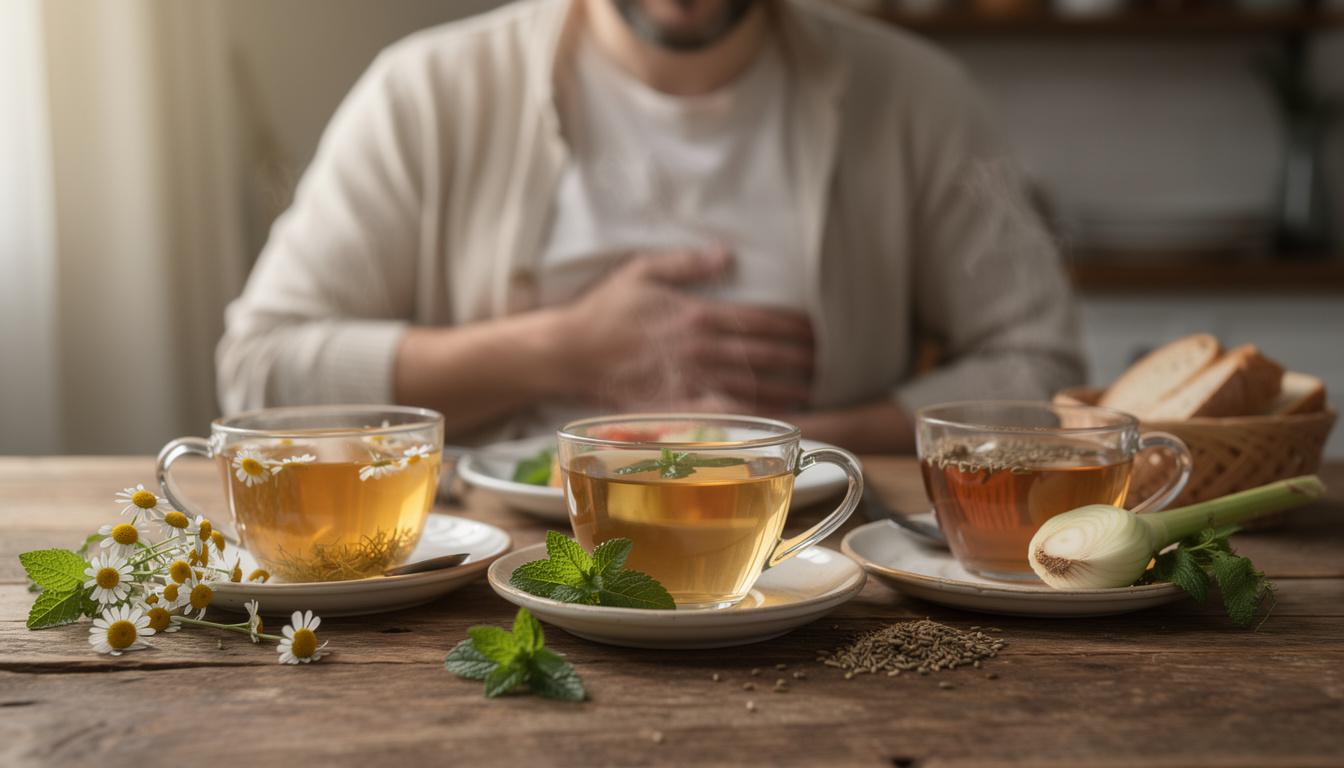 Le 3 tisane che sgonfiano la pancia dopo un pasto abbondante