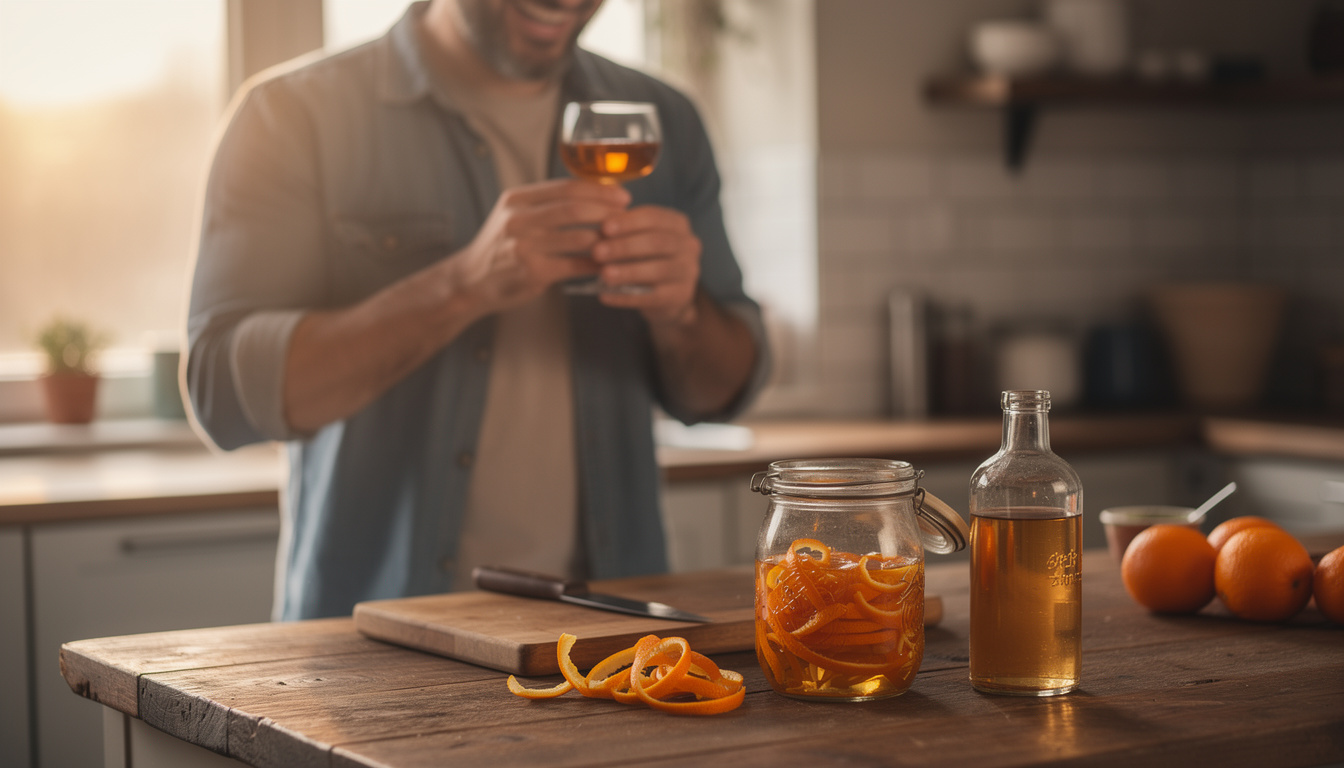 Non buttare le bucce d’arancia: trasformale in un liquore digestivo spettacolare