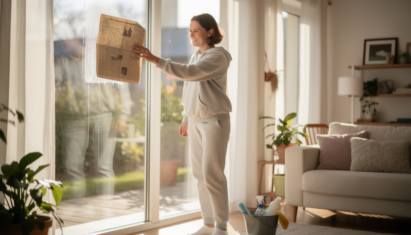 Non gettare via i vecchi giornali: ti servono per pulire i vetri a fondo