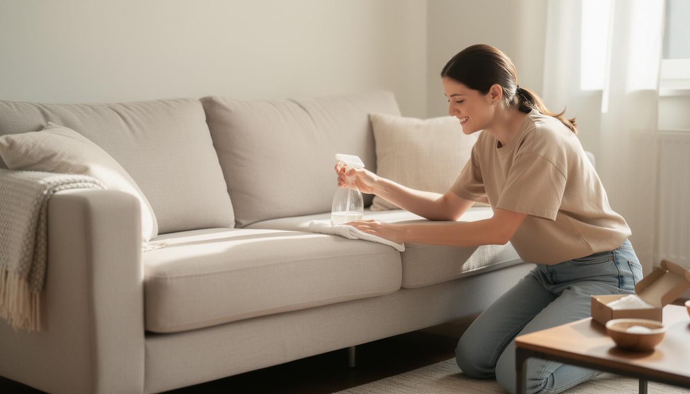 Non spendere soldi inutili: questo è il modo più efficace per pulire il divano