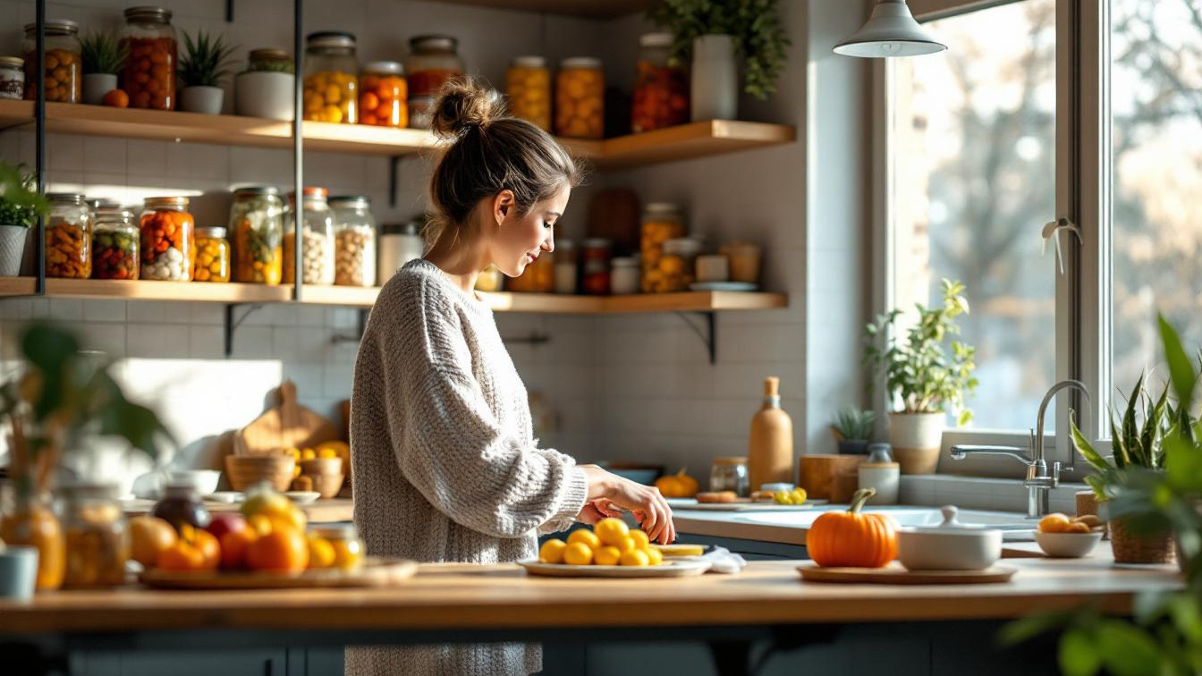 Organizzare la cucina e la dispensa per l’inverno