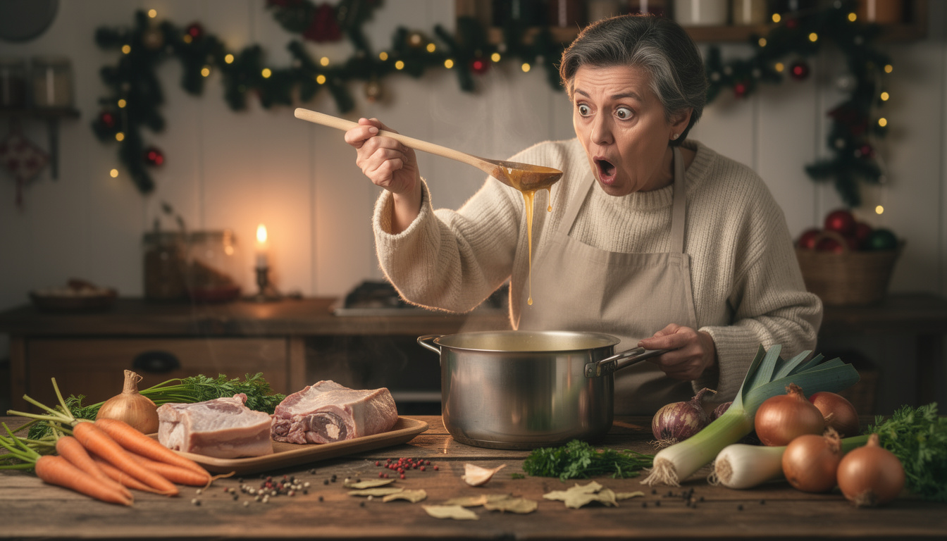 Siamo tutti rimasti scioccati dalla scoperta su come si prepara il Brodo di Natale